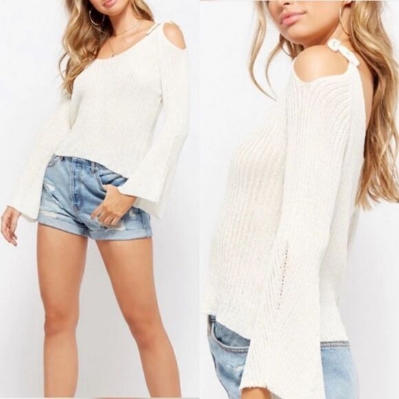 Lightweight Shoulder Tie Sweater - Picture 4 of 10